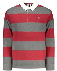 Pepe Jeans - Rosso Cotton Mens Polo Shirt - Lyst