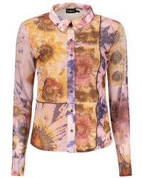 Desigual - Pink Polyester S Shirt - Lyst