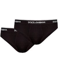 Dolce & Gabbana - Underwear Briefs Bi-Pack - Lyst