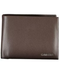 Calvin Klein - Leather Wallet - Lyst