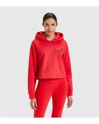 Diadora - Red Cotton Sweatshirt - Lyst