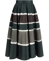 Sara Roka - Multicolor Polyester Long Skirt - Lyst