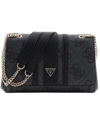 Guess - Gray Polyethylene Handbag - Lyst