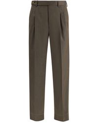 Brioni - Bicolor Wool Oves Aries Casual Pants - Lyst