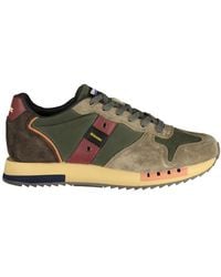 Blauer - Green Polyurethane Men's Sneaker - Lyst