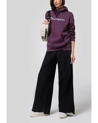 Champion - Black Cotton Casual Pants - Lyst