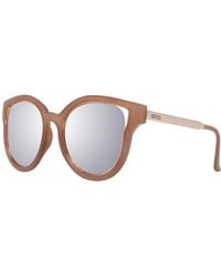 Guess - Brown Metal & Plastic Sunglasses - Lyst