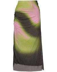 Desigual - Verde Polyester 's Skirt - Lyst