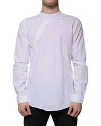Dolce & Gabbana - Cotton Slim Fit Martini Dress Shirt - Lyst