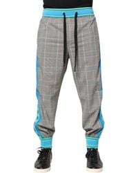 Dolce & Gabbana - Multicolor Cotton Men Jogger Sweatpants Pants - Lyst