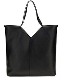 Saint Laurent - Black Calf Leather Bos Taurus Shoulder Bag - Lyst