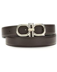 Ferragamo - Reversible And Adjustable Gancini Belt - Lyst