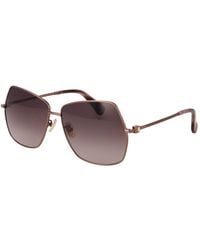 Max Mara - Metal Sunglasses - Lyst