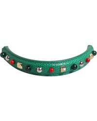 Dolce & Gabbana - Embellished Leather Bag Handle Shoulder Strap - Lyst