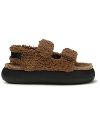 Moon Boot - Calf Leather Bos Taurus Slippers - Lyst
