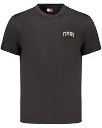 Tommy Hilfiger - Black Cotton Men's T - Lyst