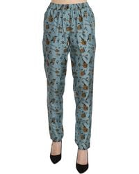 Dolce & Gabbana - Musical Instruments Print Tapered Pants - Lyst