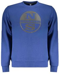 North Sails - Blue Cotton Men Sweater - Lyst