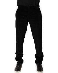 Dolce & Gabbana - Corduroy Regular Fit Pants - Lyst