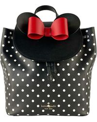 Kate Spade - Disney Minnie Mouse Medium Leather Backpack Bookbag Bag - Lyst