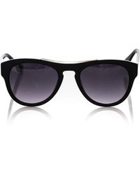 Frankie Morello - Chic Geometric Wayfarer Sunglasses - Lyst