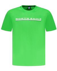 North Sails - Green Cotton Men T - Lyst