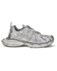 Balenciaga - Gray Polyethylene Athletic Sneakers - Lyst