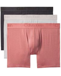 Calvin Klein - Gray Lyocell Boxers - Lyst