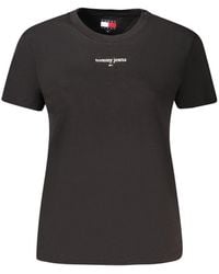 Tommy Hilfiger - Black Cotton 's T - Lyst
