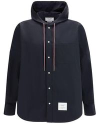 Thom Browne - Black Polyamide Shell Jacket - Lyst