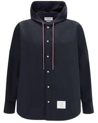 Thom Browne - Black Polyamide Shell Jacket - Lyst