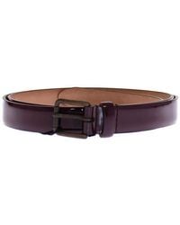 Dolce & Gabbana - Leather Logo Cintura Gürtel Belt - Lyst