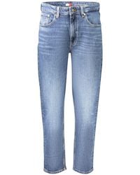 Tommy Hilfiger - Blue Cotton 's Jeans - Lyst