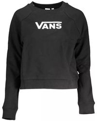 Vans - Black Cotton Sweater - Lyst