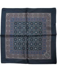 Dolce & Gabbana - Printed Silk Square Foulard Scarf - Lyst