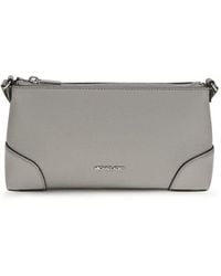 Michael Kors - Gray Calf Leather Bos Taurus Wallet - Lyst