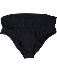 Dolce & Gabbana - Black Nylon Stretch Swimwear Slip Bottom Bikini - Lyst