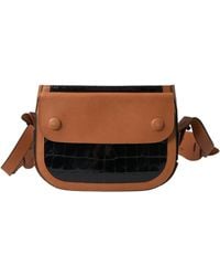 Balenciaga - Elegant Crocodile Leather Camera Bag - Lyst