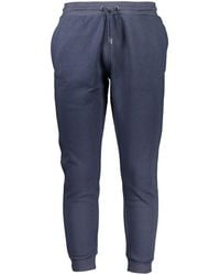 Roberto Cavalli - Blue Cotton Pant - Lyst