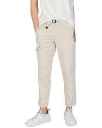 Refrigiwear - Beige Cotton Jeans & Pant - Lyst