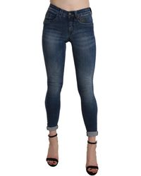 Ermanno Scervino - Chic High Waist Cropped Jeans - Lyst
