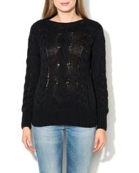Gas - Black Wool Sweatshirt - Lyst