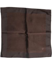 Dolce & Gabbana - Logo Silk Square Handkerchief Scarf - Lyst