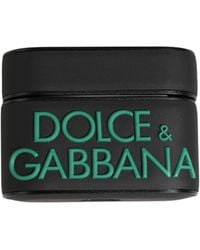Dolce & Gabbana - Pvc Embossed Logo Flip Holder Airpods Case - Lyst