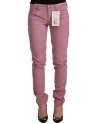 Acht - Cotton Slim Fit Denim Skinny Jeans - Lyst