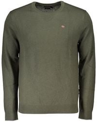 Napapijri - Vintage Crew Neck Embroide Sweater - Lyst