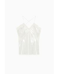 Patrizia Pepe - Polyester Tank Tops - Lyst