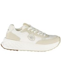 Blauer - Bianco Polyurethane Sneaker - Lyst