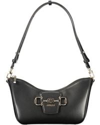 Guess - Beige Polyurethane Handbag - Lyst