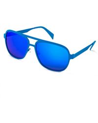 Italia Independent - Blue Metal Sunglasses - Lyst